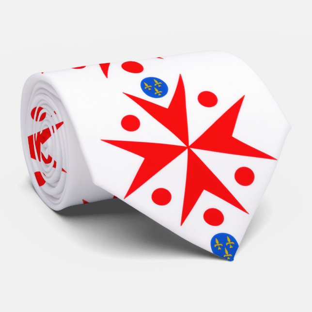 Banner of the Navy Tuscany Medici Krawatte (Gerollt)