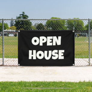 Banner "OPEN HOUSE"