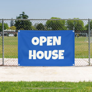 Banner "OPEN HOUSE"