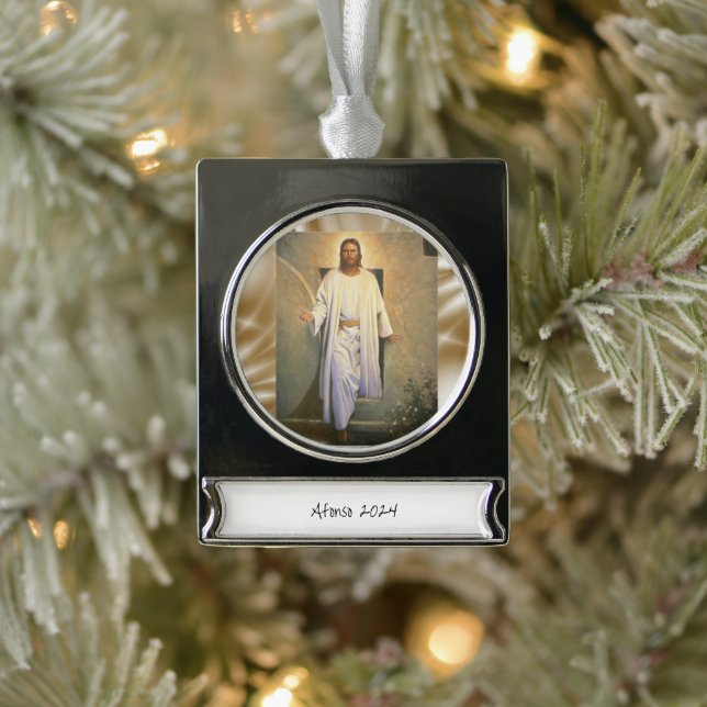 Banner Ornament Jesus (Baum)