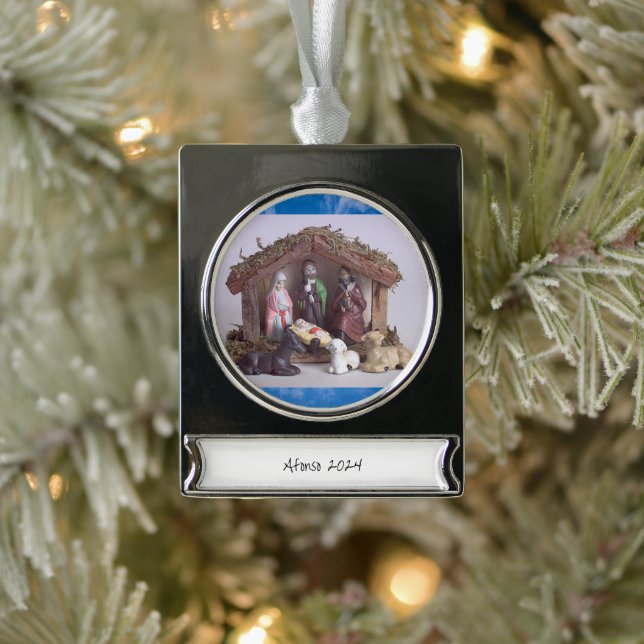 Banner Ornament Jesus (Baum)