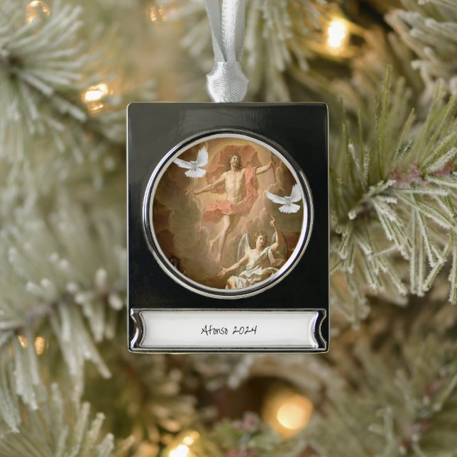 Banner Ornament Jesus (Baum)