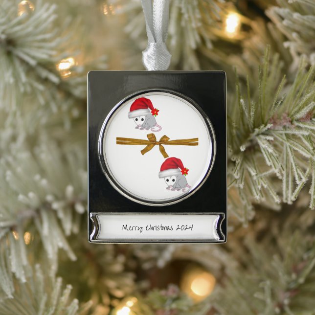 Banner Ornament Opossum (Baum)