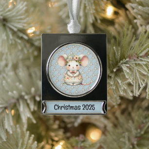 Banner-Ornament SILBER