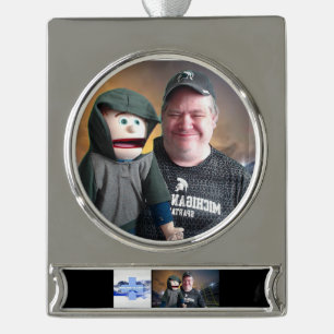  Banner-Ornament SILBER