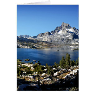 Banner Peak Tausend Insel John Muir Lago Trail