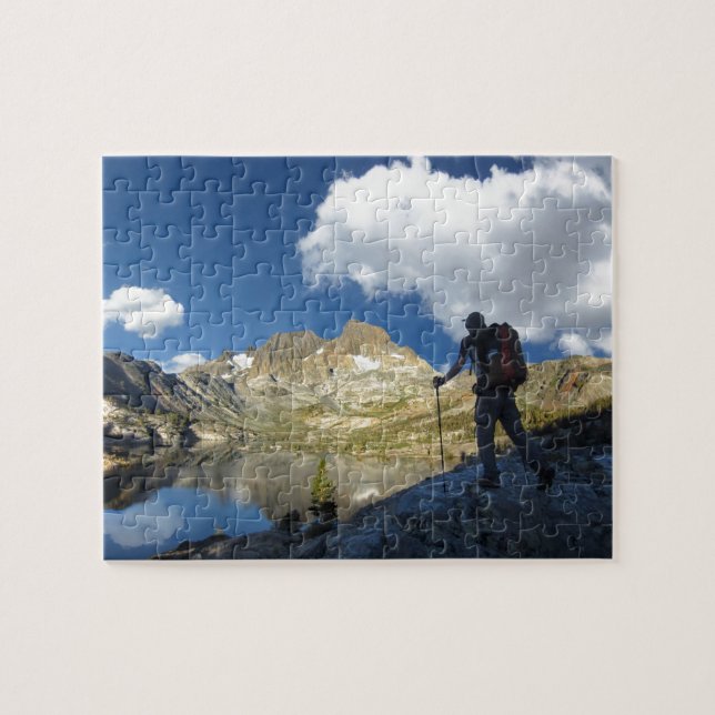 Banner Peak und 1000 Island Lake - John Muir Trail Puzzle (Horizontal)