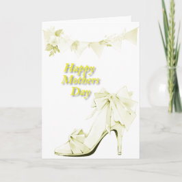 Banner und Schuhe in Gelb Karte