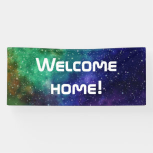 Banner "Welcome Zuhause"