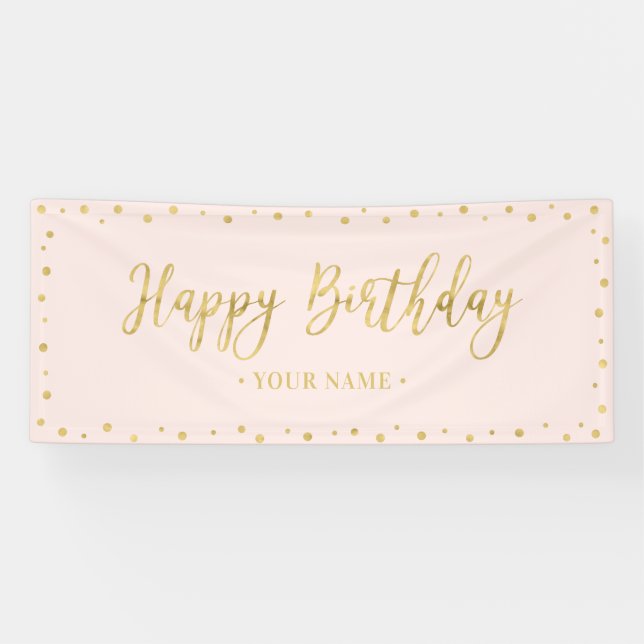 Banner zum Geburtstag des Party (Horizontal)