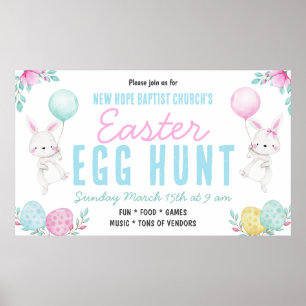 Banner zur Ostereisjagd Poster