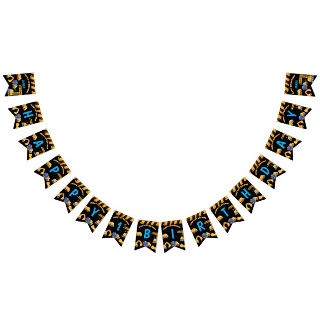 Bannerbauer Jungen Geburtstagsbanner Wimpelkette (Alle)