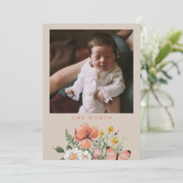 Bannerflagge im ersten Jahr der Wildblume | WILDBL Einladung