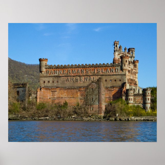 Bannerman Schloss Poster (Vorne)