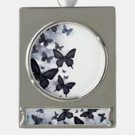 Bannerortung Banner-Ornament Silber