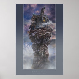 Bannitio | Poster mit grauem Rahmen