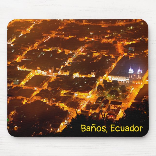 Banos, Ecuador Mousepad (Vorne)
