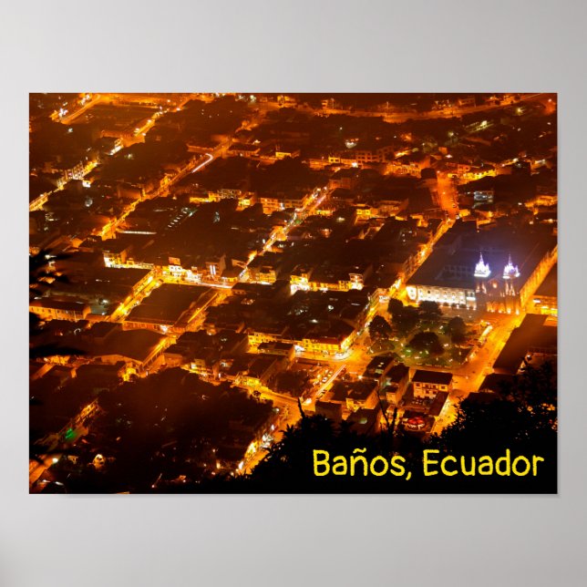 Banos, Ecuador Poster (Vorne)