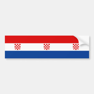 Banovina of Croatia, Kroatien Flagge Autoaufkleber