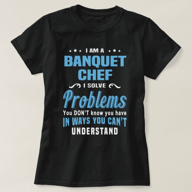 Banquet-Koch T-Shirt (Design vorne)