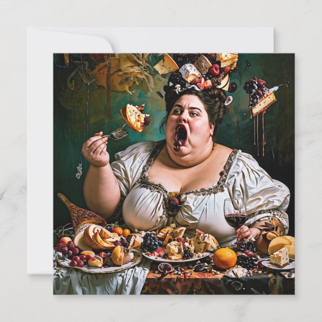 "Banquet of Chaos" Surreal farbenfrohe Kunstwerke (Vorderseite)