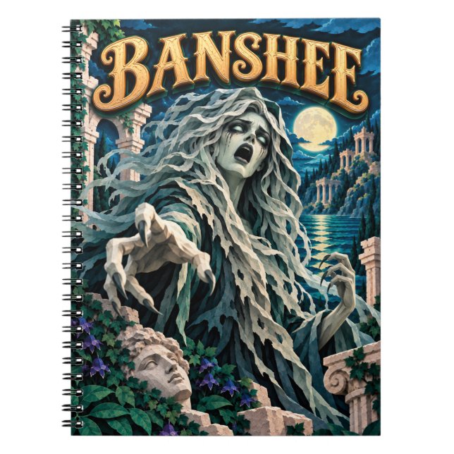 Banshee, Paper Cut Monster Notizblock (Vorderseite)