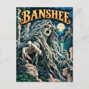 Banshee, Paper Cut Monster Postkarte