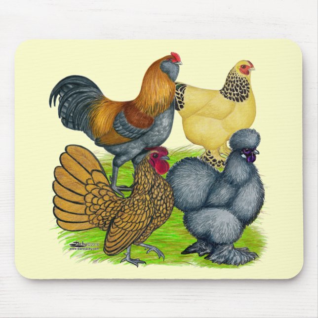 Bantam Quartett Mousepad (Vorne)