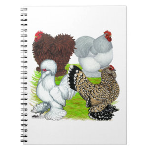 Bantams Feather Leged Notizblock