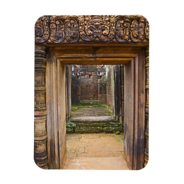 Banteay Srei Temple, Angkor, Provinz Siem Reap, Magnet (Vertikal)