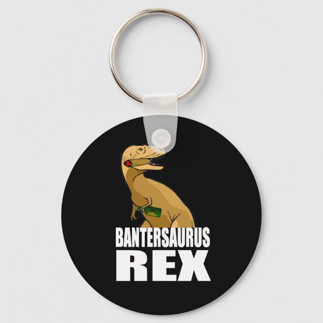 Bantersaurus Rex Schlüsselanhänger (Vorderseite)