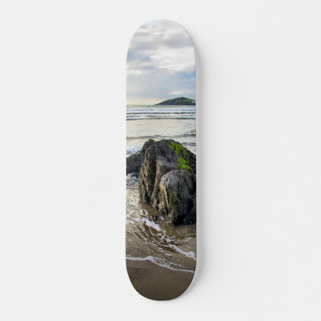 Bantham Rocks bis Burgh Island Skateboard (Vorne)
