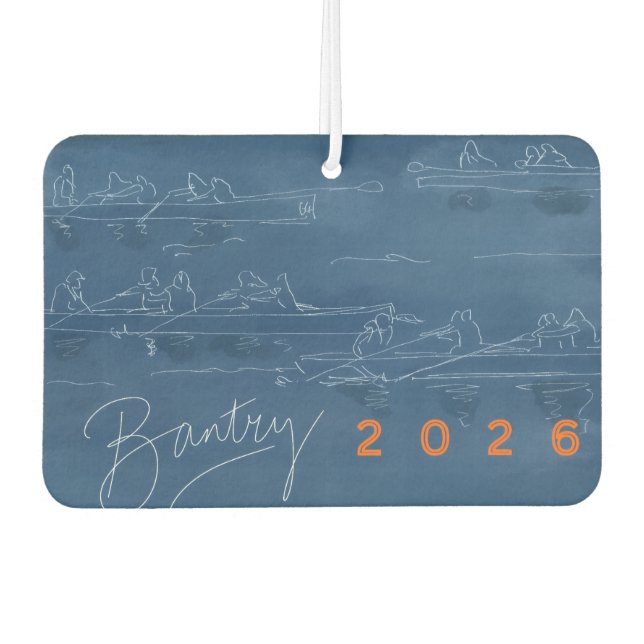 Bantry 2026 All Ireland Coastal Rowing Airfresh Autolufterfrischer (Vorderseite)