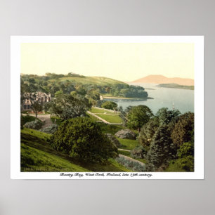 Bantry Bay, Cork, Irland Print des 19. Jahrhundert Poster