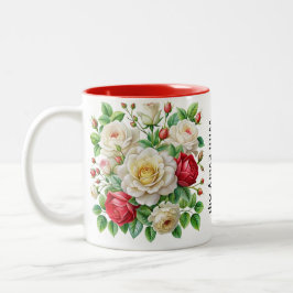Bantry Bay Rhapsody Rose 4K Zweifarbige Tasse