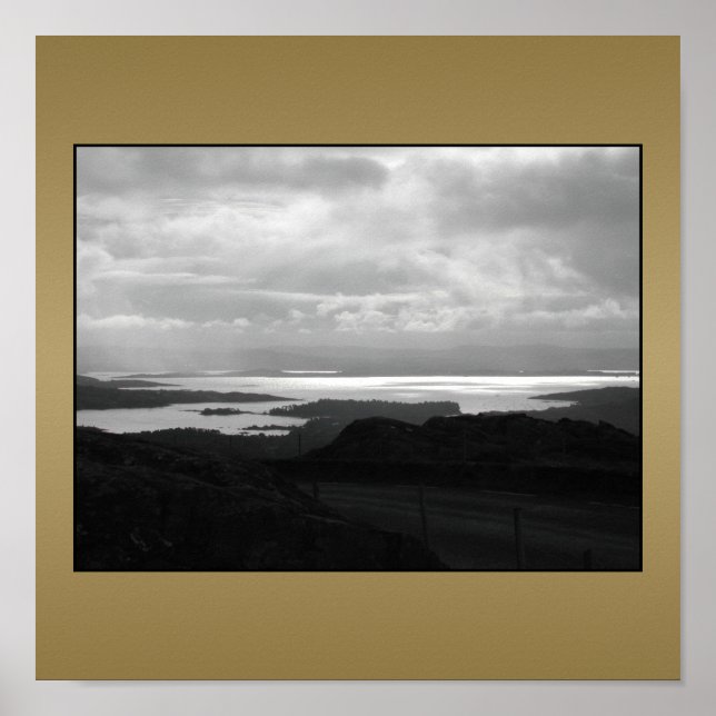 Bantry Bay von Tunnel Road Irland. Poster (Vorne)