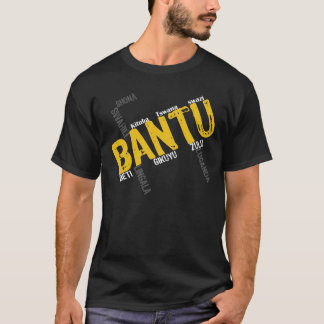 Bantu-Schwarzer Regular T-Shirt