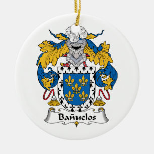 Banuelos Familienwappen Keramikornament