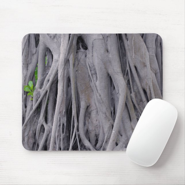 Banyan Tree Trunk Mousepad (Mit Mouse)