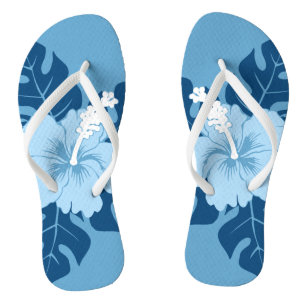 Banzai Beach Hawaii Hibiskus Floral Flip Flops