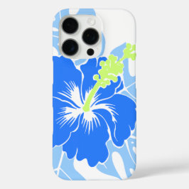Banzai Beach Hawaiian Hibiskus Blue iPhone 16 Pro Hülle