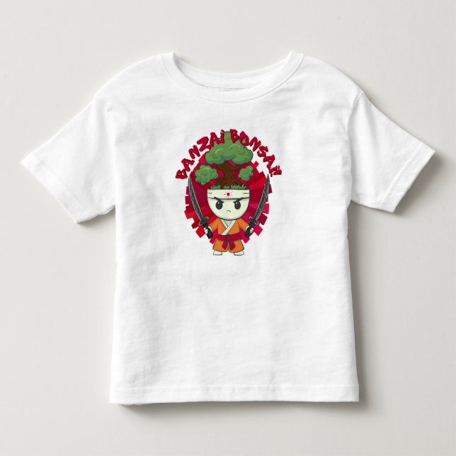 Banzai Bonsai! Kleinkind T-shirt (Vorderseite)