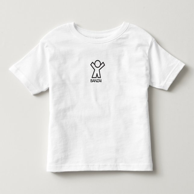 BANZAI BOY KLEINKIND T-SHIRT (Vorderseite)