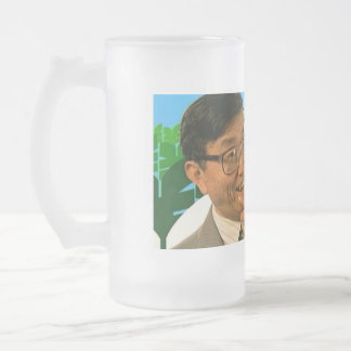 Banzai-Herr Cheeky Chappie Glass Mug Mattglas Bierglas