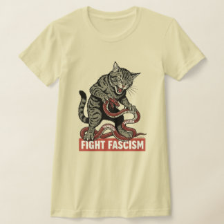 Banzai Kat Kampf gegen den Faschismus T-Shirt