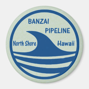 Banzai-Rohrleitung Magnet