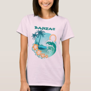 Banzai Surfing T-Shirt
