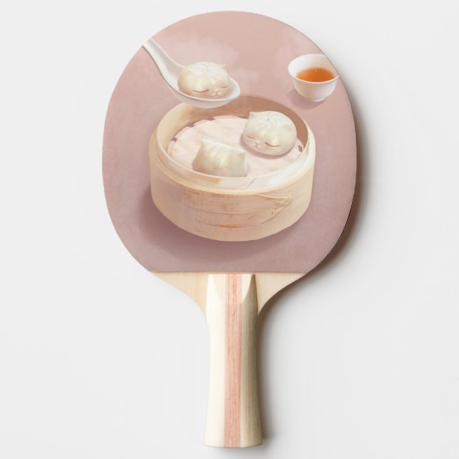 Bao Baby - Tea Time Bao Buddies Tischtennis Schläger (Vorderseite)