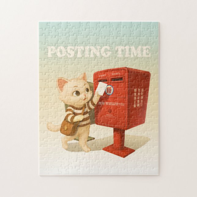 Bao Bao: Posting Time with Retro Taiwan Mailbox Puzzle (Vertikal)