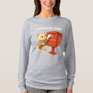 Bao Bao: Postzeit mit retro taiwanesischem Briefka T-Shirt